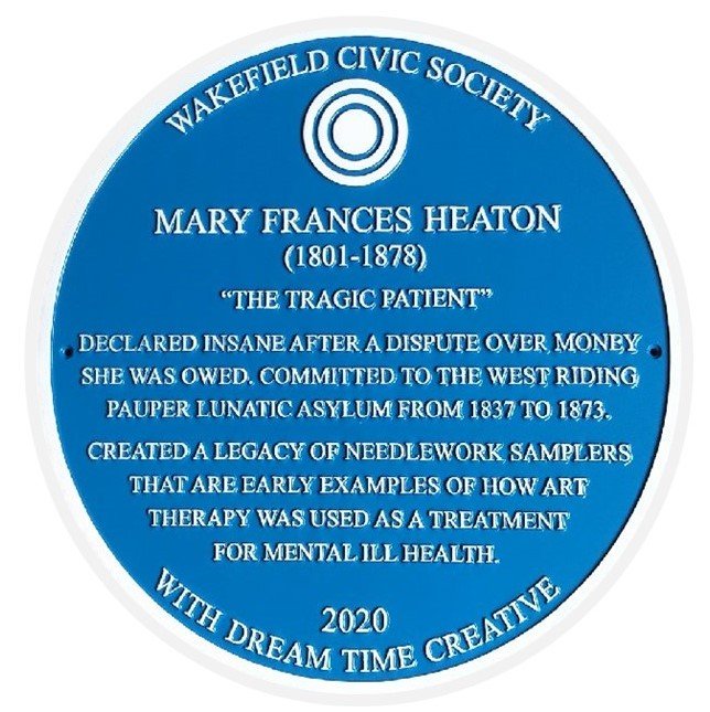 Mary Heaton, the "Tragic Patient" who created a legacy of needlework samplers
