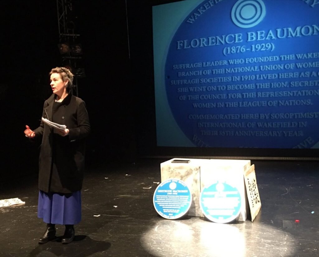 Mary Creagh at the Florence Beaumont Plaque Unveiling