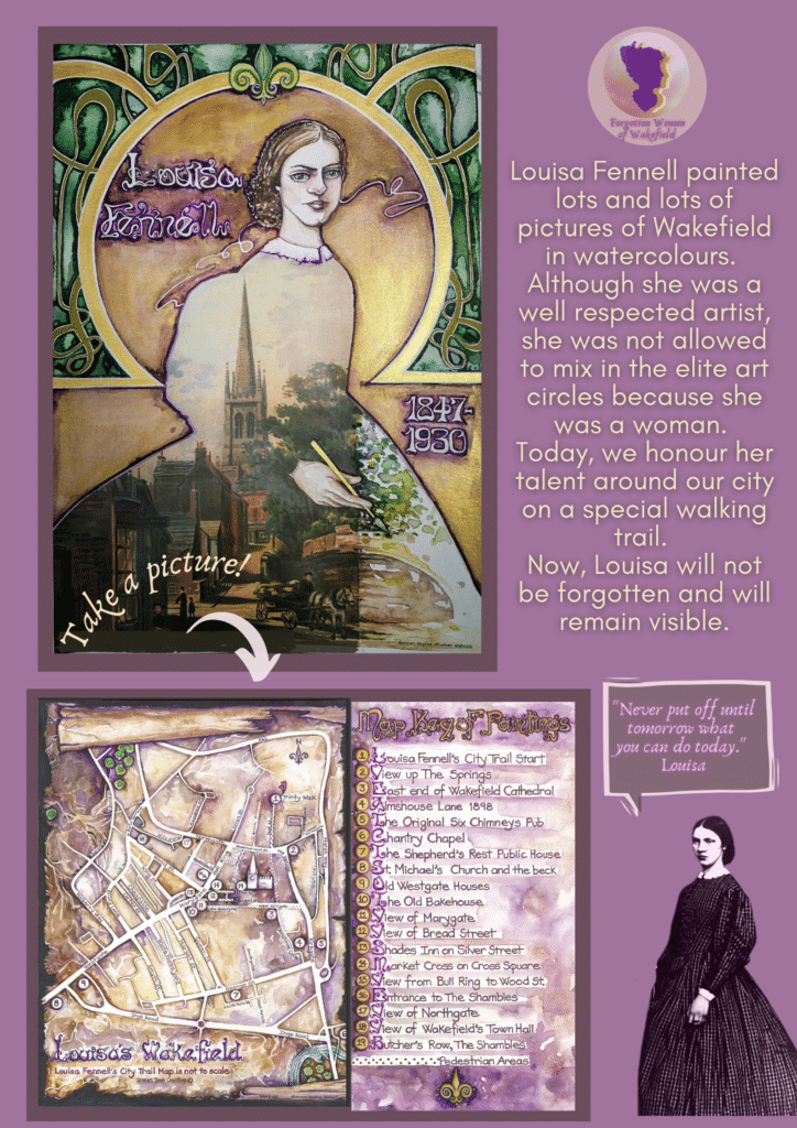 Louisa Fennell Walking Trail flyer