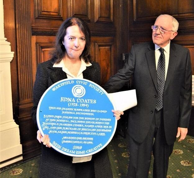 Unveiling of Edna Coates Blue Plaque