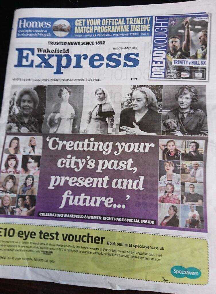 Wakefield Express, International Women's Day 2019
