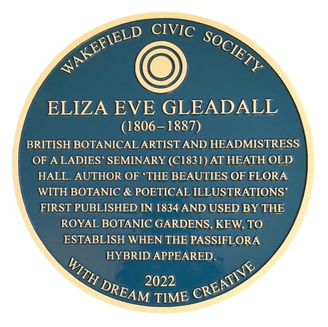Eliza Gleadall, British Botanical Artist, Headmistress and Author