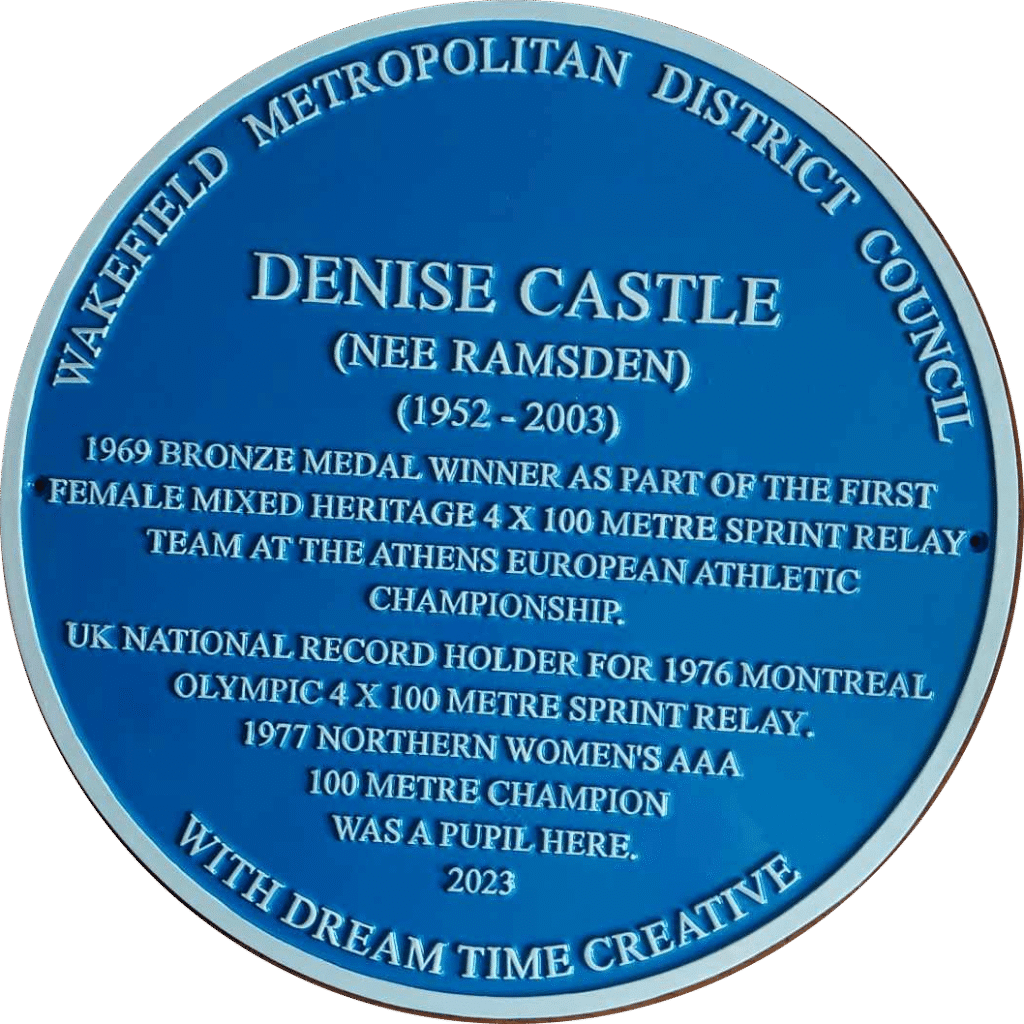 Denise Castle, Bronze Medal Winner at the Athens European Athletic Championship