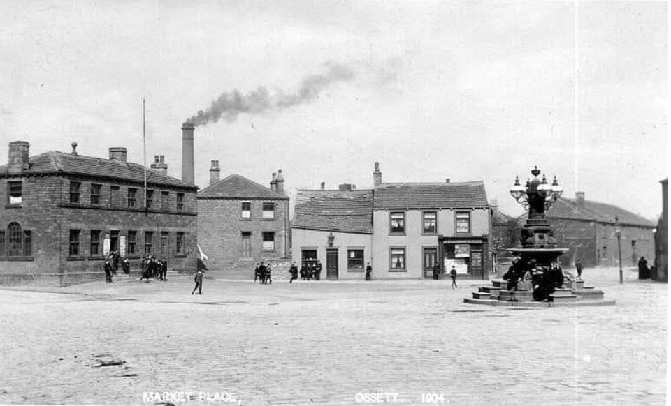 The Hannah Pickard Memorial Fountain Ossett Market Place